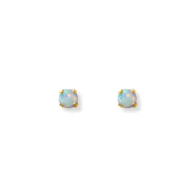 Opal Stud Earrings