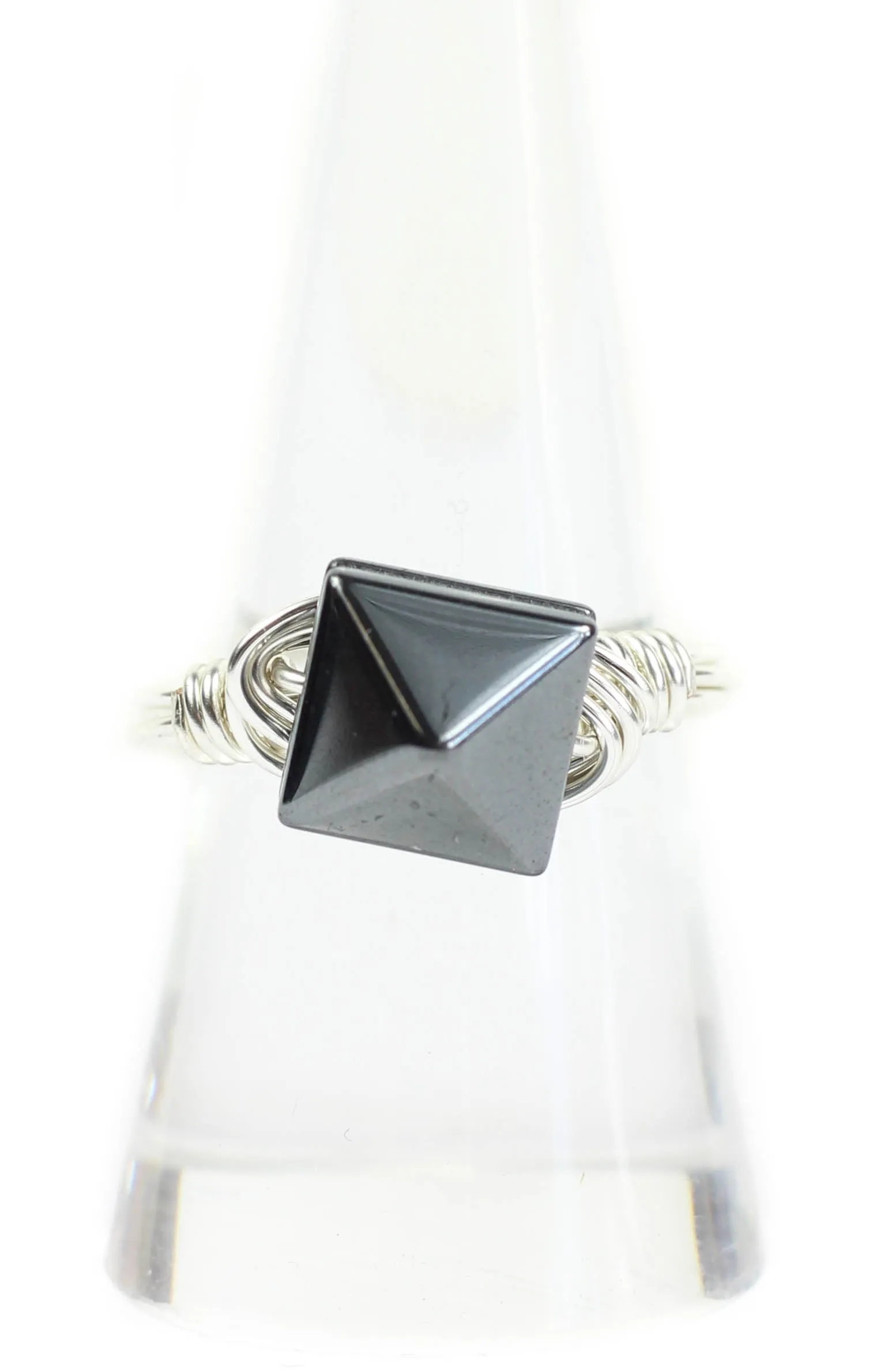 Pewter Stud Ring