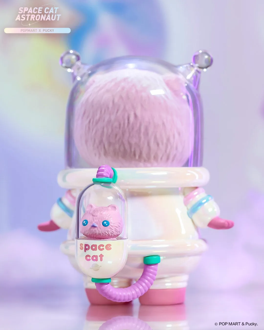 POP MART Pucky Space Cat Astronaut Big Figure