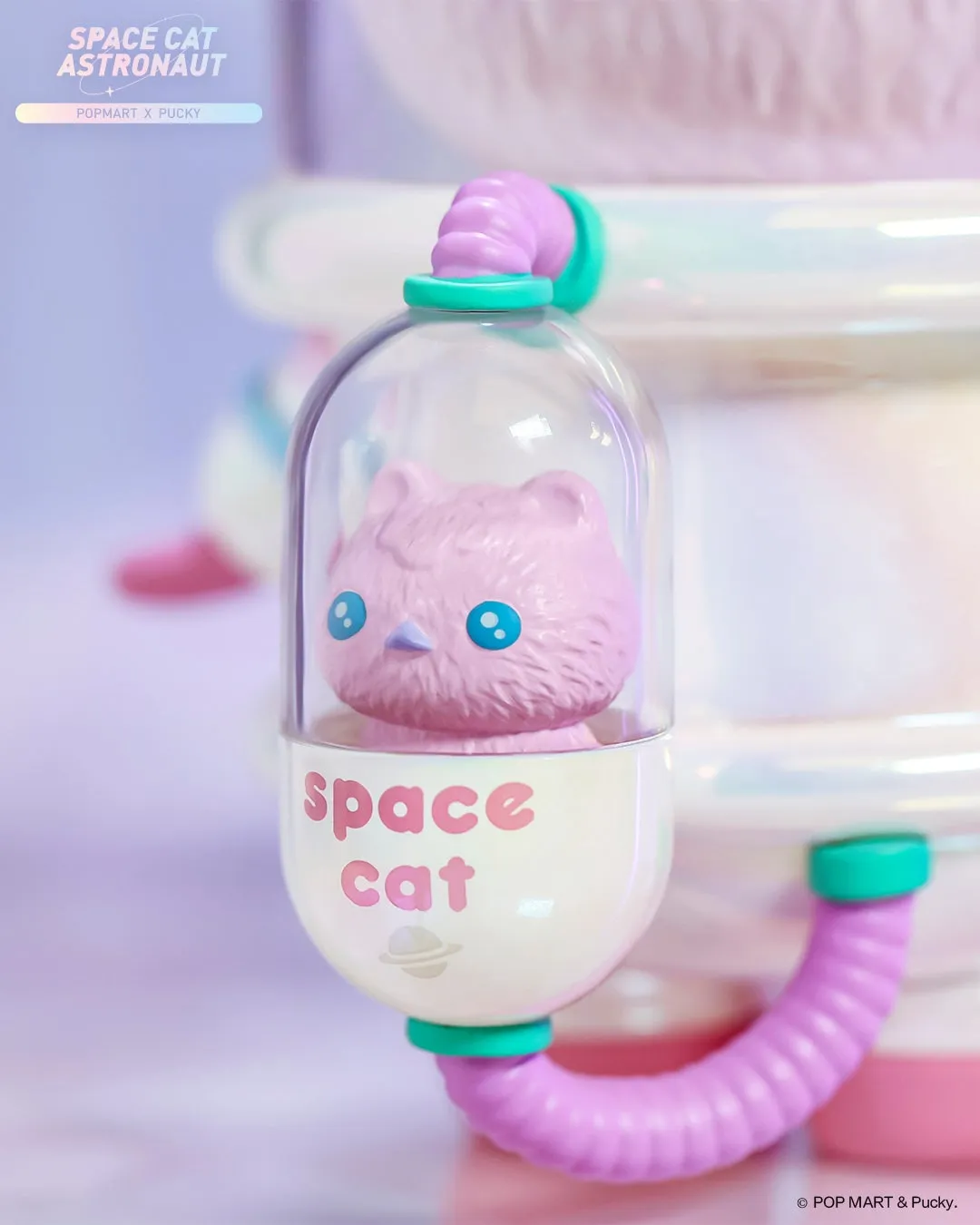 POP MART Pucky Space Cat Astronaut Big Figure