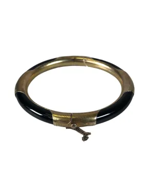 R 14K Stone Hinge Bangle