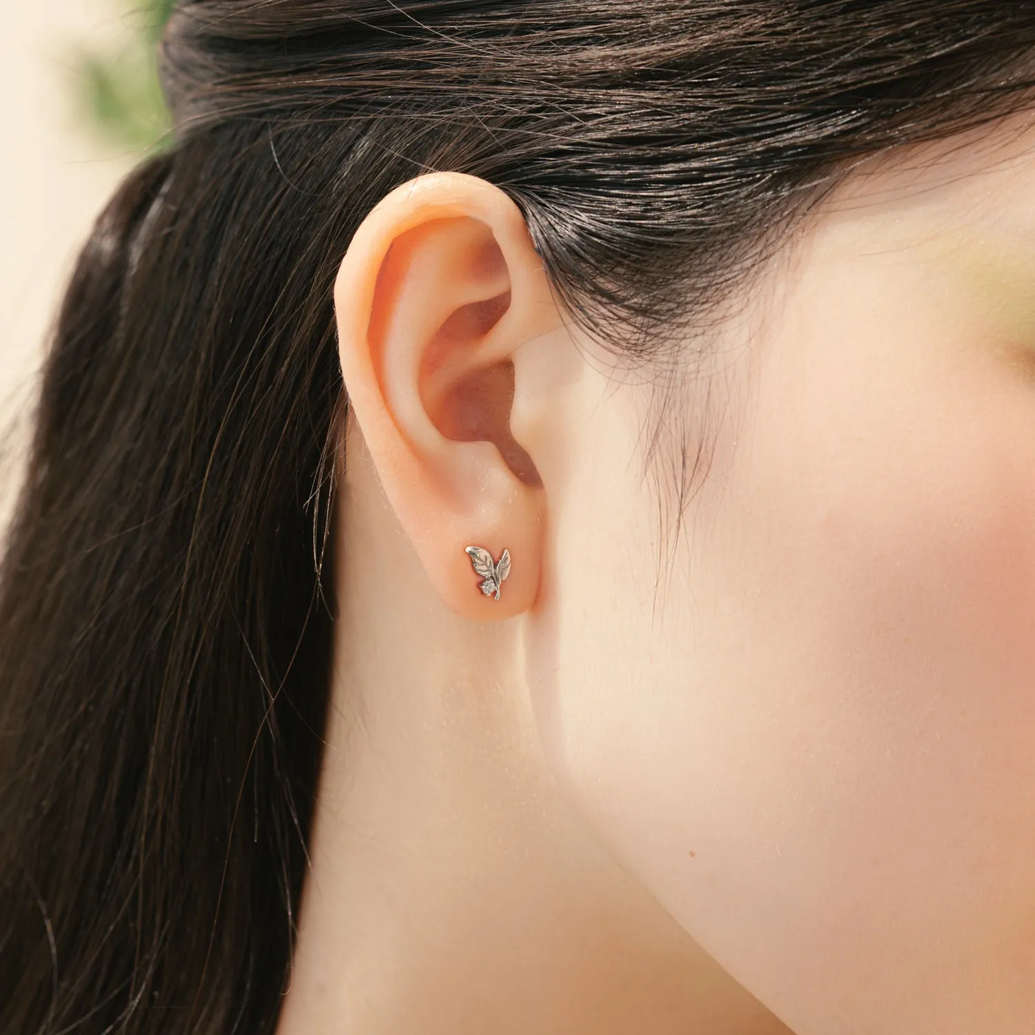 Silver Elowyn Studs