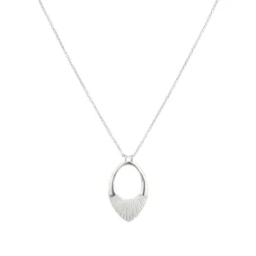 Silver Medium Helios Necklace