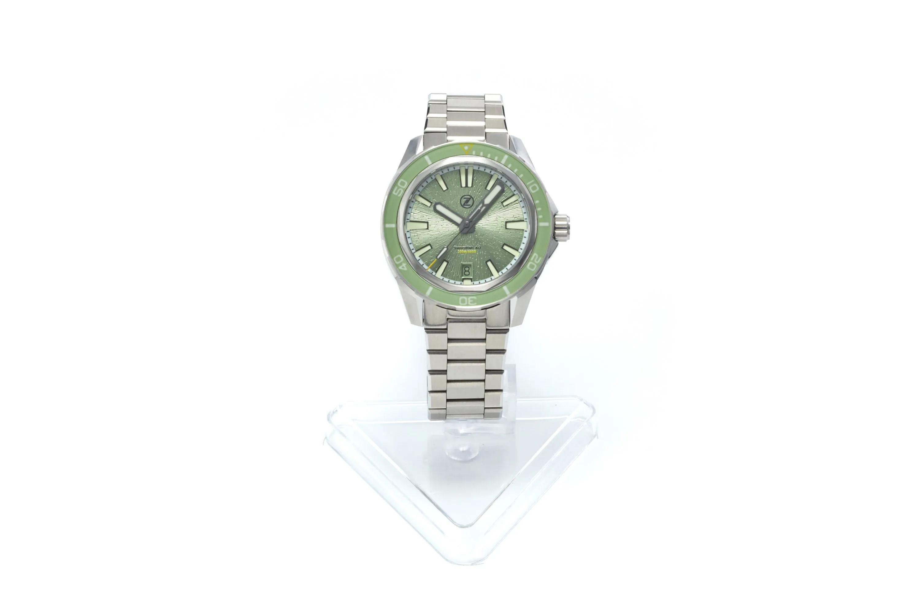 Swordfish 40mm SS 'Sage Green'