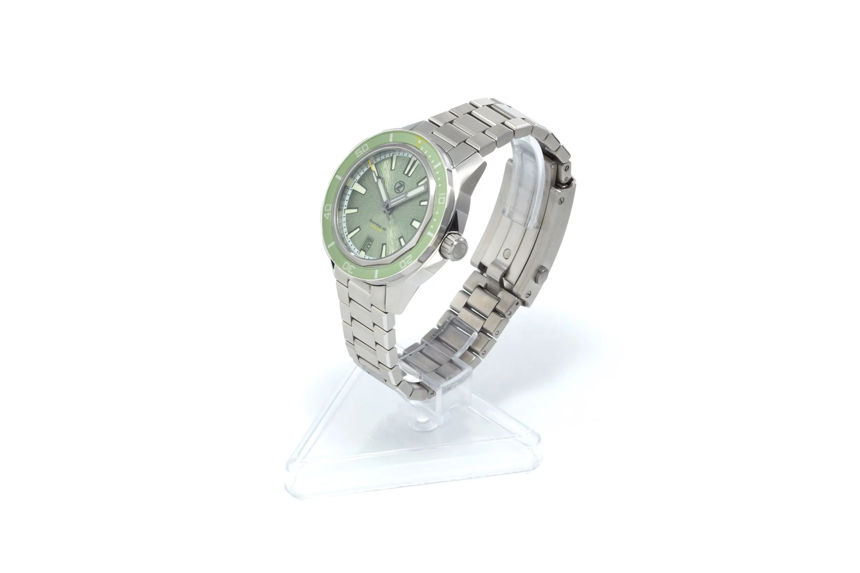 Swordfish 40mm SS 'Sage Green'