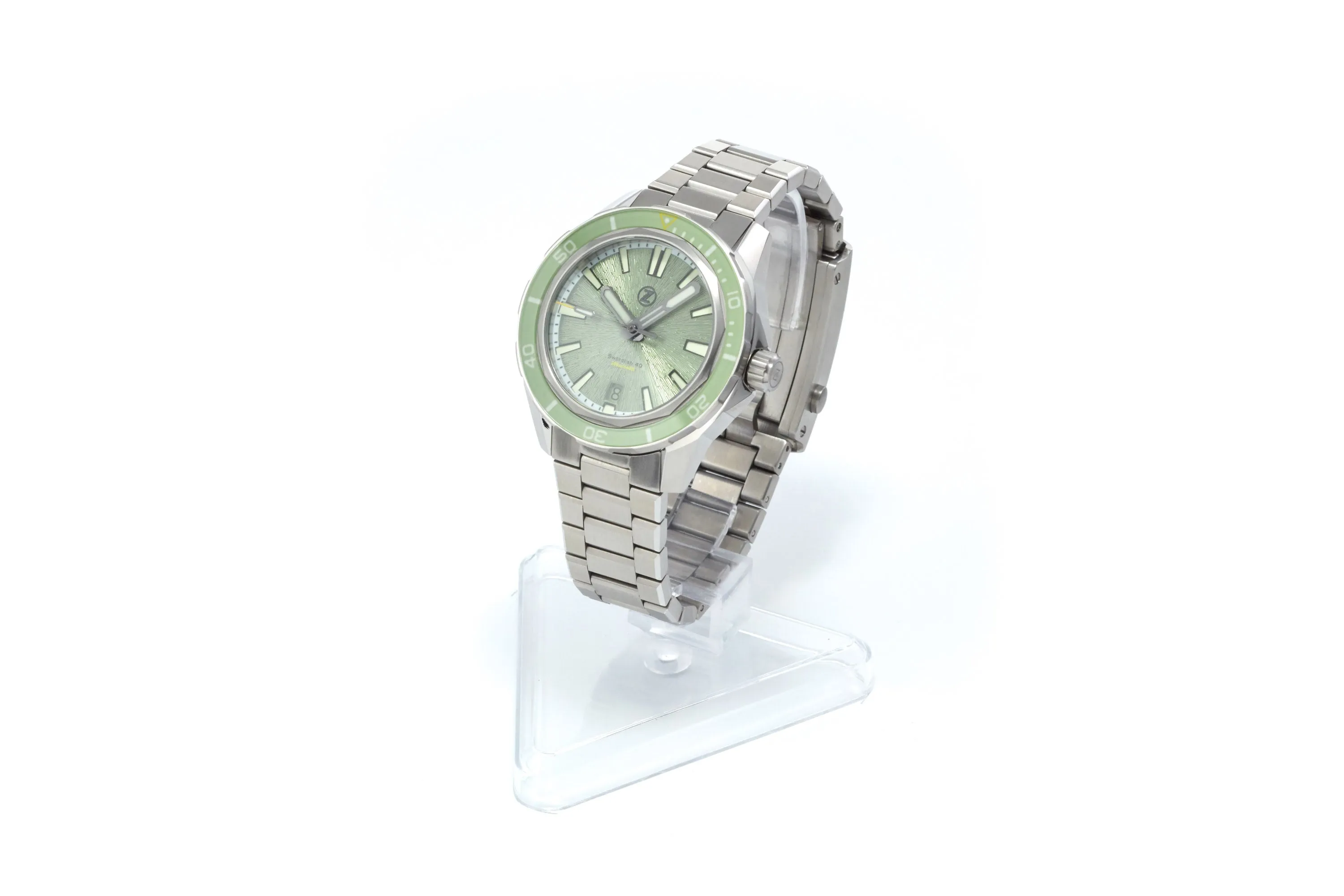 Swordfish 40mm SS 'Sage Green'