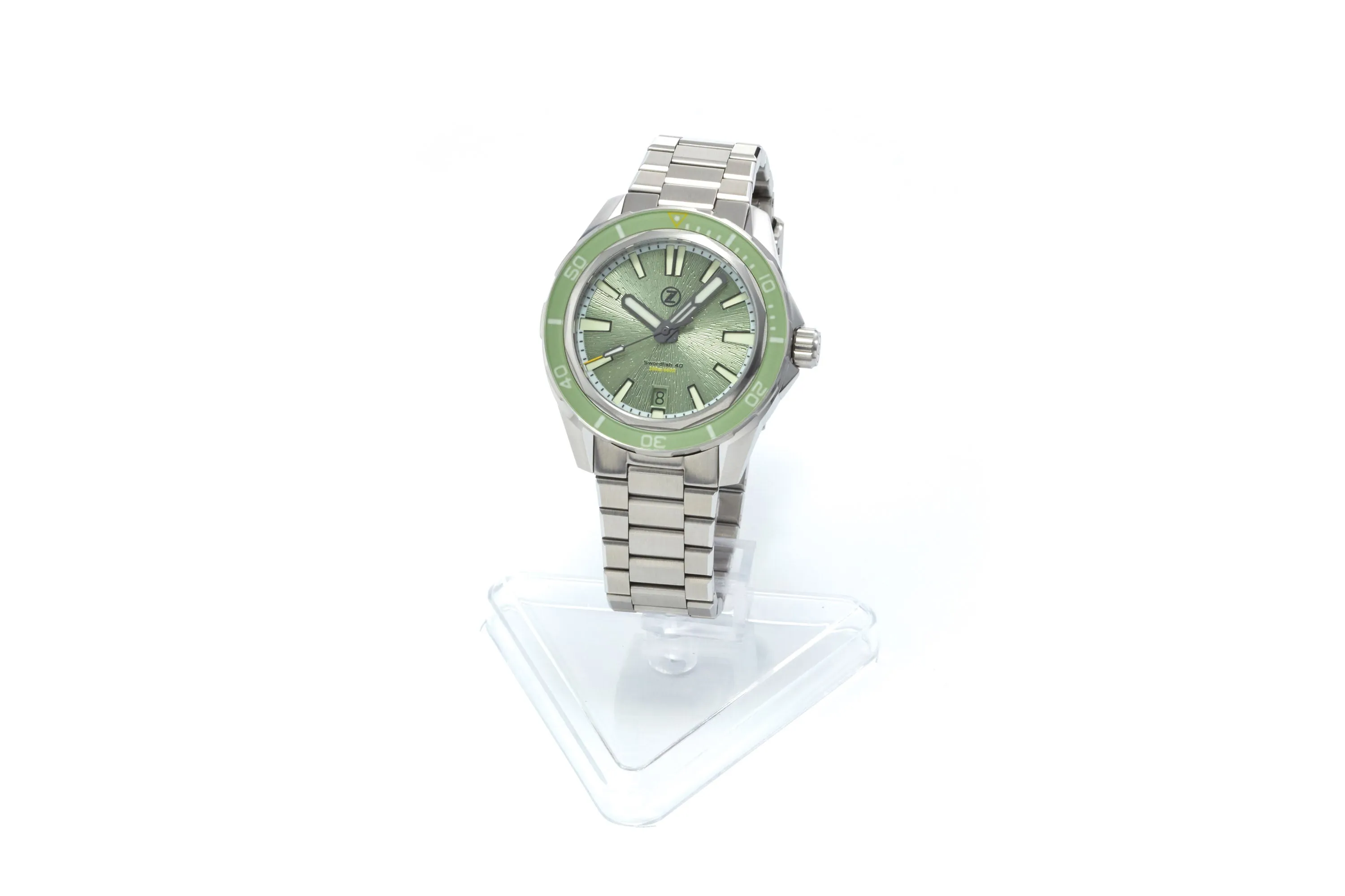 Swordfish 40mm SS 'Sage Green'