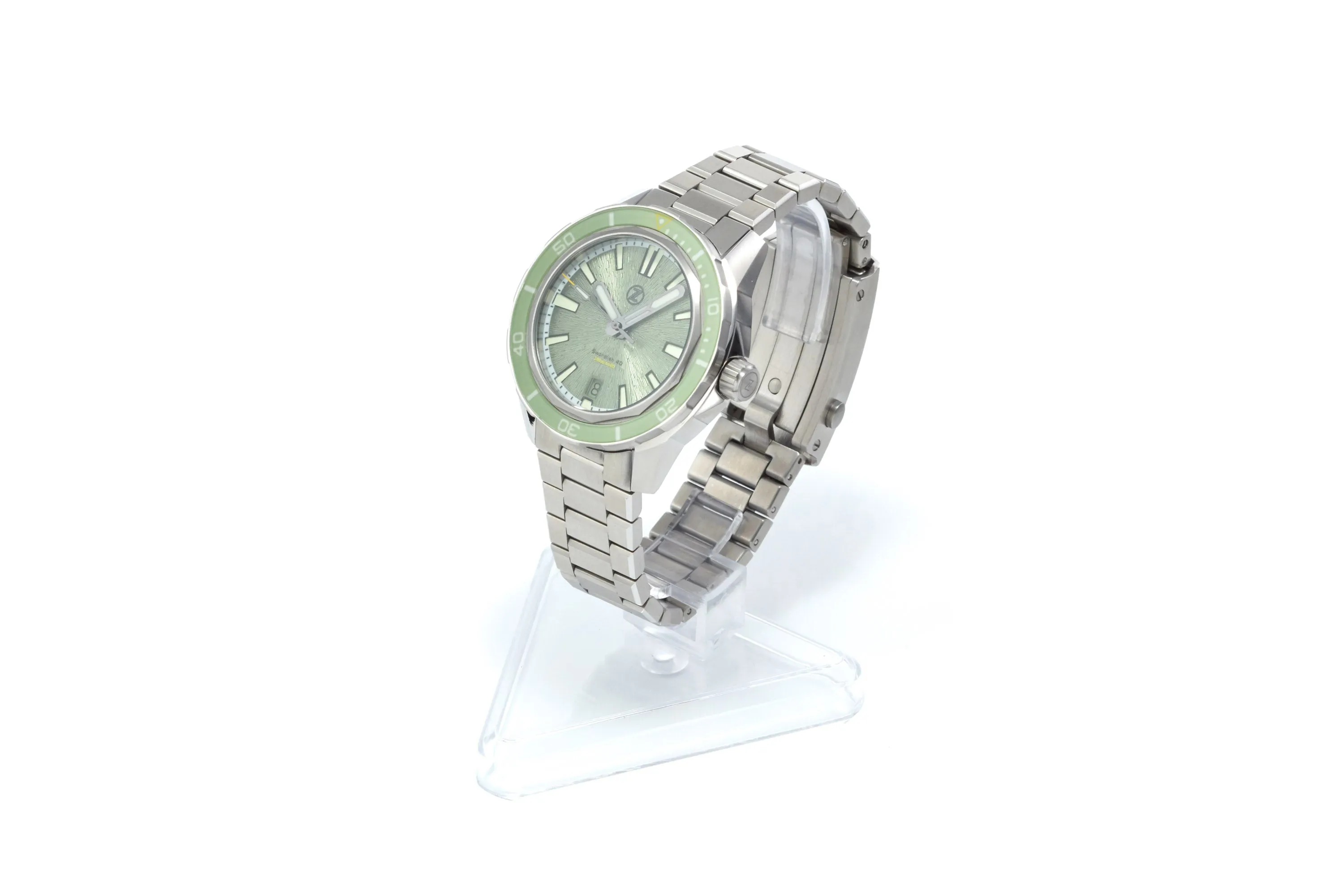 Swordfish 40mm SS 'Sage Green'