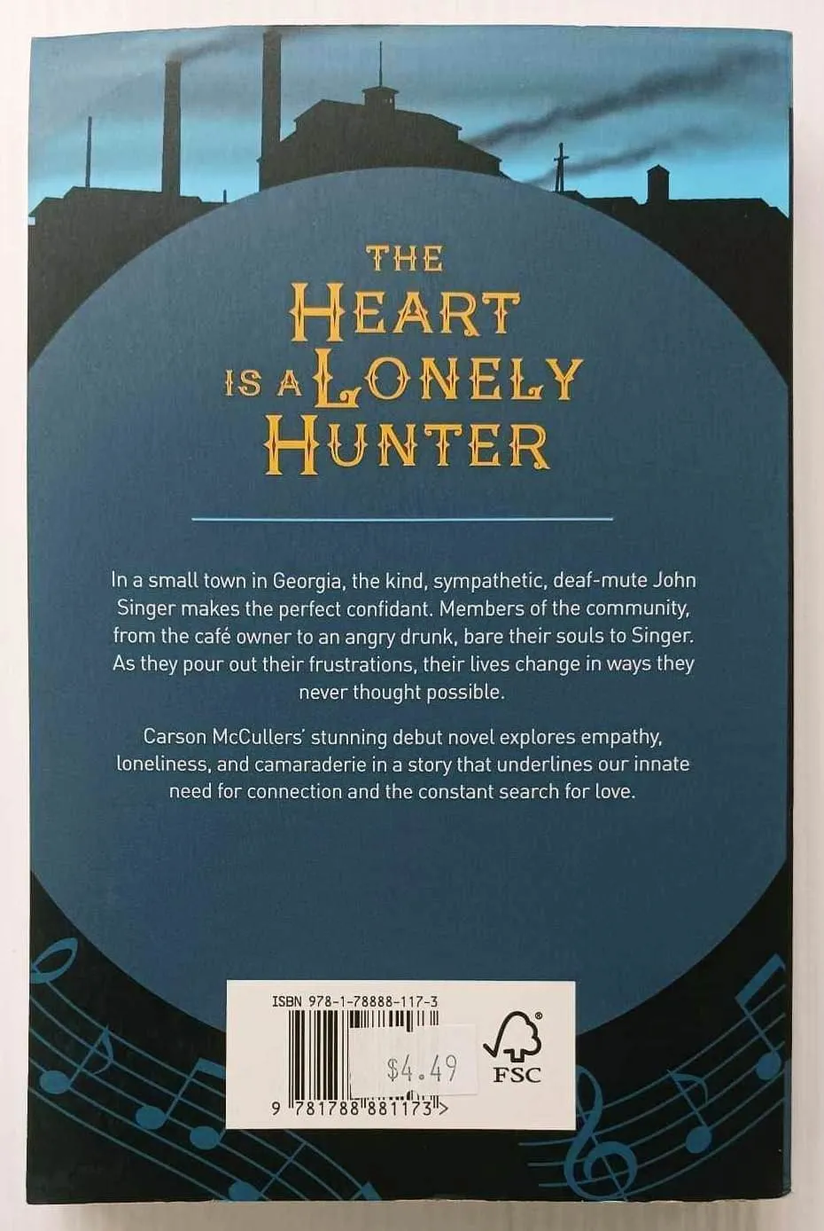 THE HEART IS A LONELY HUNTER - Carson McCullers