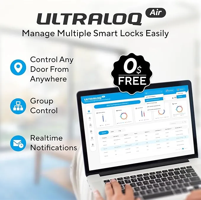 ULTRALOQ Latch 5 Fingerprint