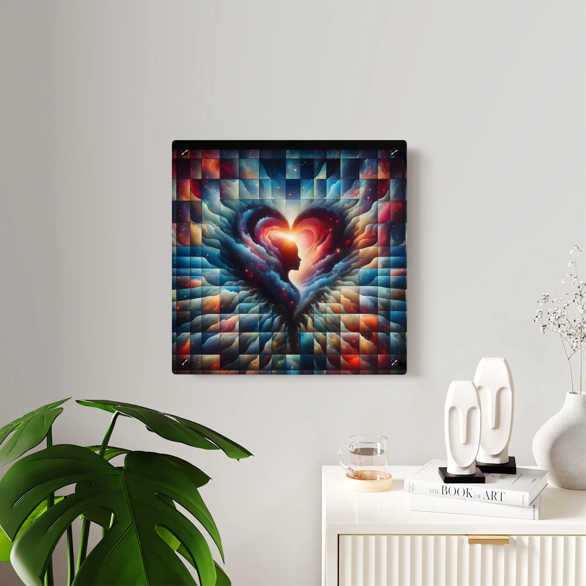 When Love Emerges When You Least Expect it - Acrylic Wall Art Panels by Meta Zen