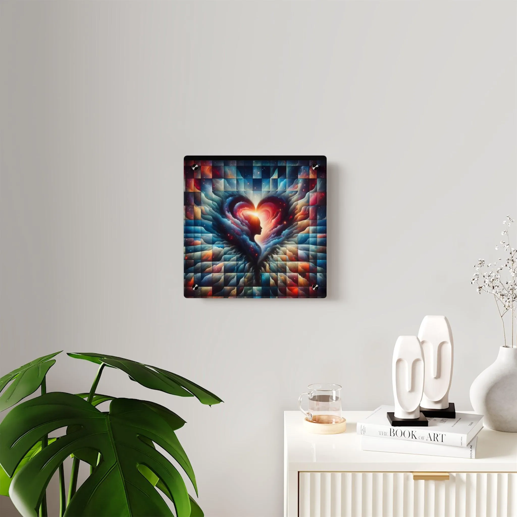 When Love Emerges When You Least Expect it - Acrylic Wall Art Panels by Meta Zen