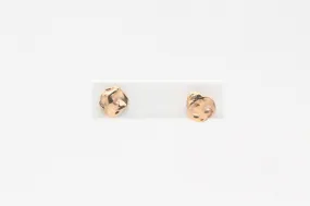 Yellow Gold Nugget Earrings